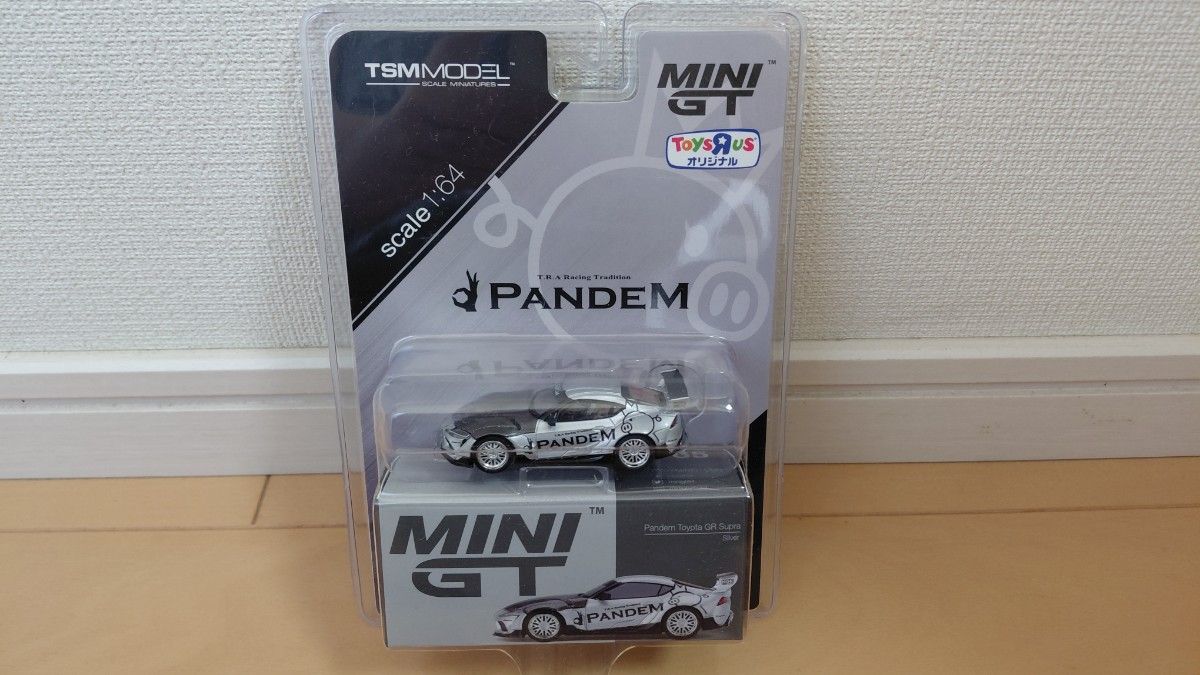 MINI GT 1/64 パンデム トヨタ GR スープラ V1 0 シルバー トイザらス