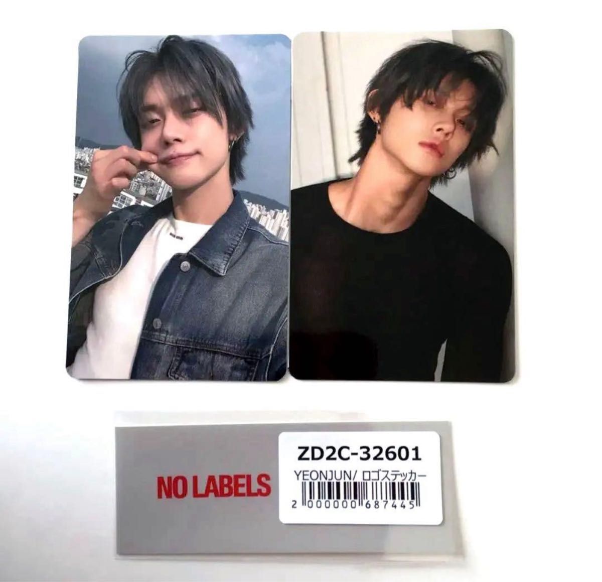 TXT ヨンジュン NO LABELS PART 01 ユニバ 購入特典 トレカ トレカ