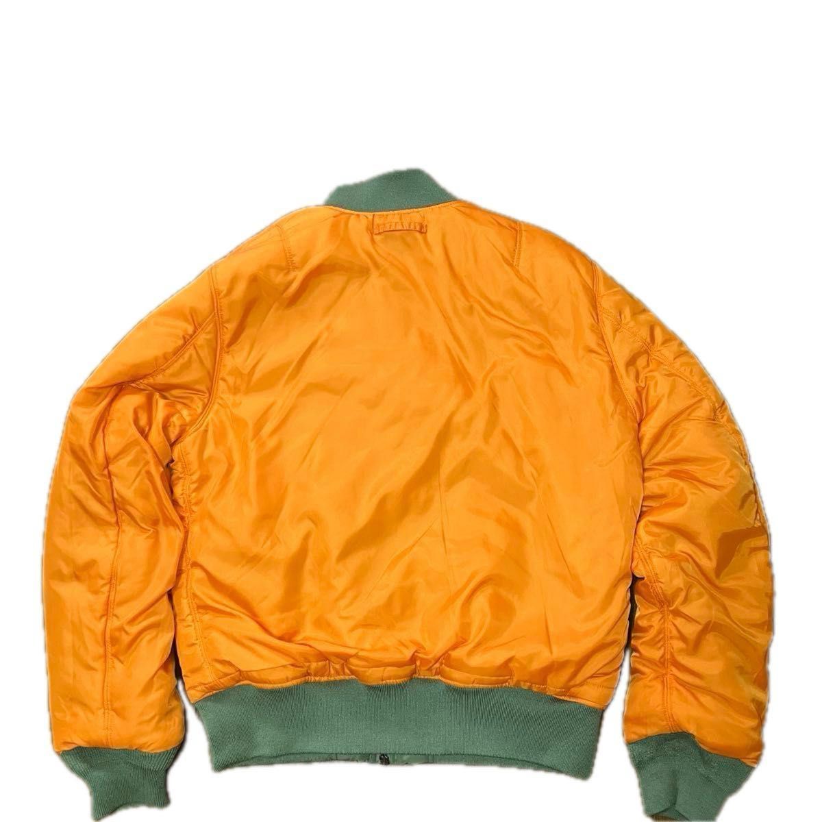 ALPHA INDUSTRIES MA-1 フライトジャケット カーキ リバーシブル