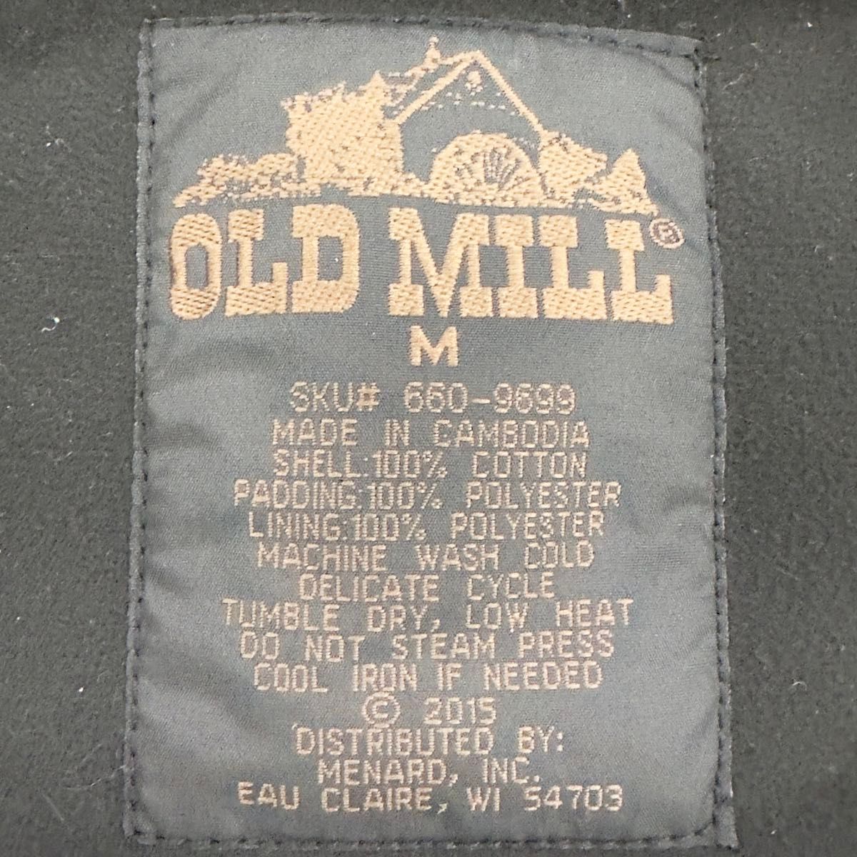 オールドミル (Old Mill) ダック地ワークジャケット カバーオール