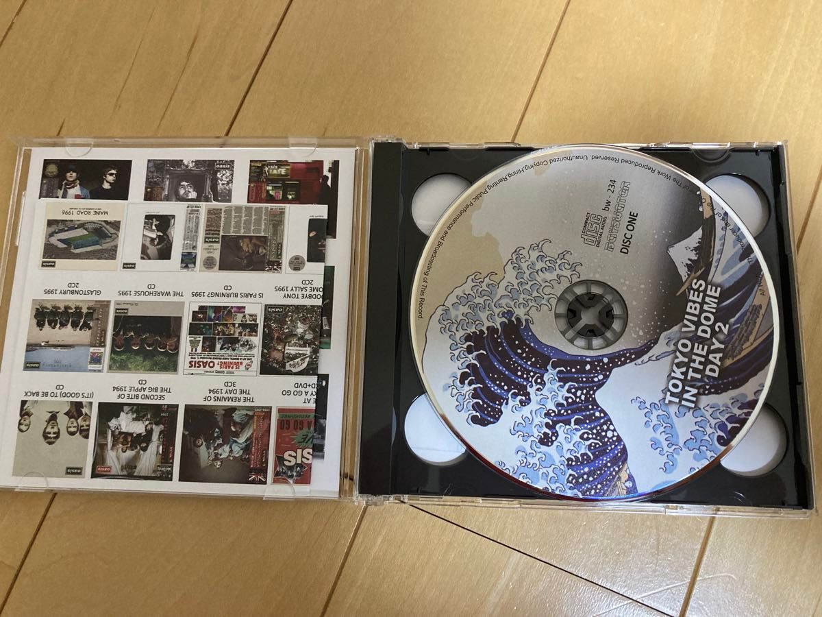 oasis TOKYO VIBES IN THE DOME DAY2 東京ドーム2日目 プレス盤 帯