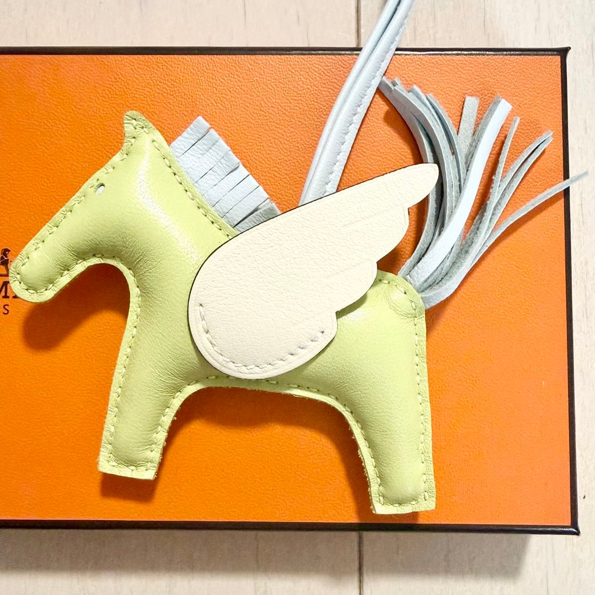 エルメス HERMES ロデオペガサスpm ペガサスチャーム レア 超美品 Z