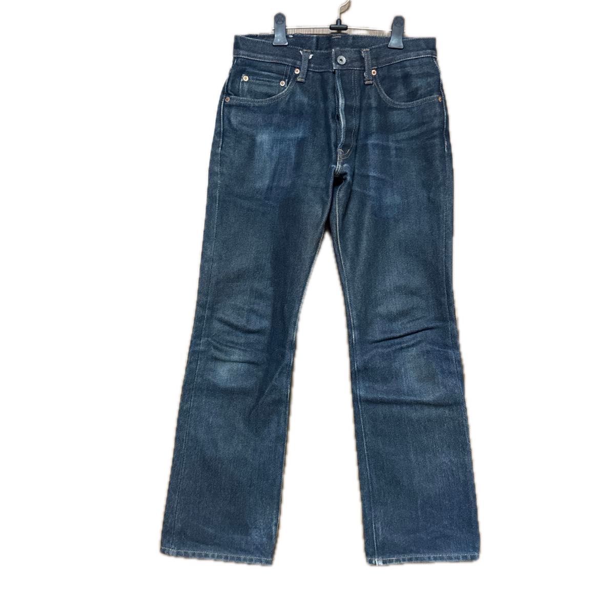 IRON HEART 21oz EXTRA HEAVY DENIM 461 デニムパンツ W30 インディゴ