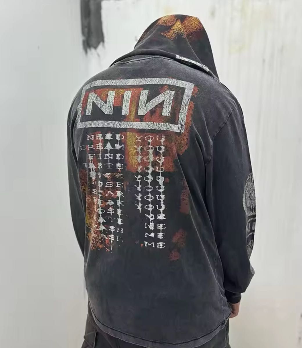 SAINT MICHAEL セントマイケル ナインインチネイルズ ロングスリーブ T