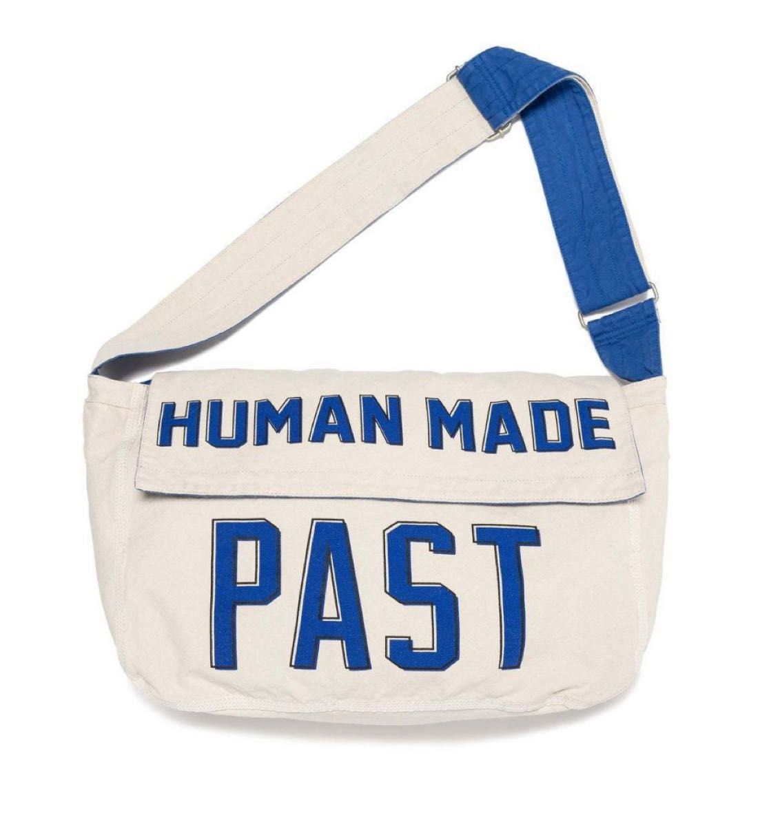 HUMAN MADE メッセンジャーバッグ 青 新品 ショルダーバッグ