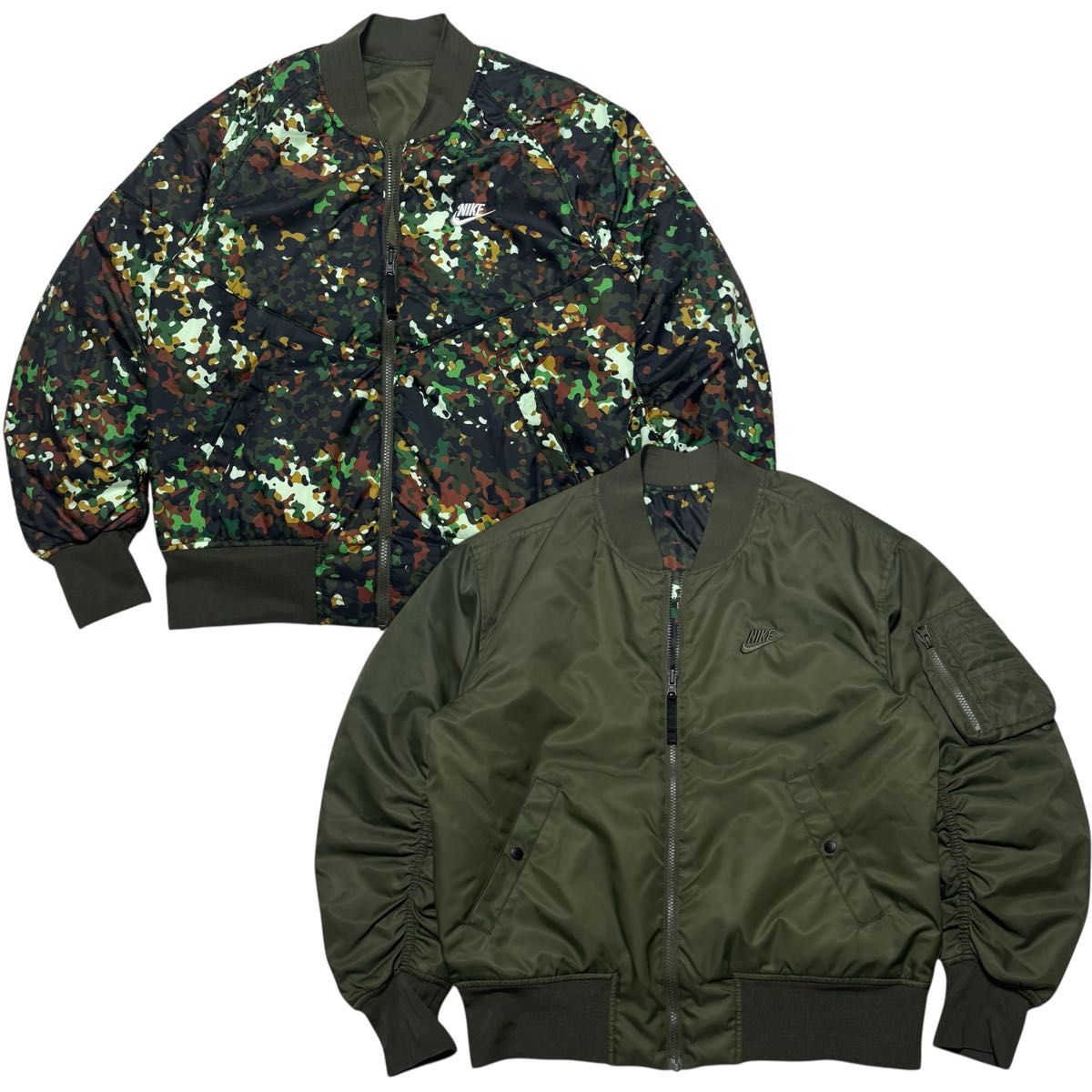 NIKE ナイキ リバーシブル ボンバージャケット MA-1 中綿ブルゾン