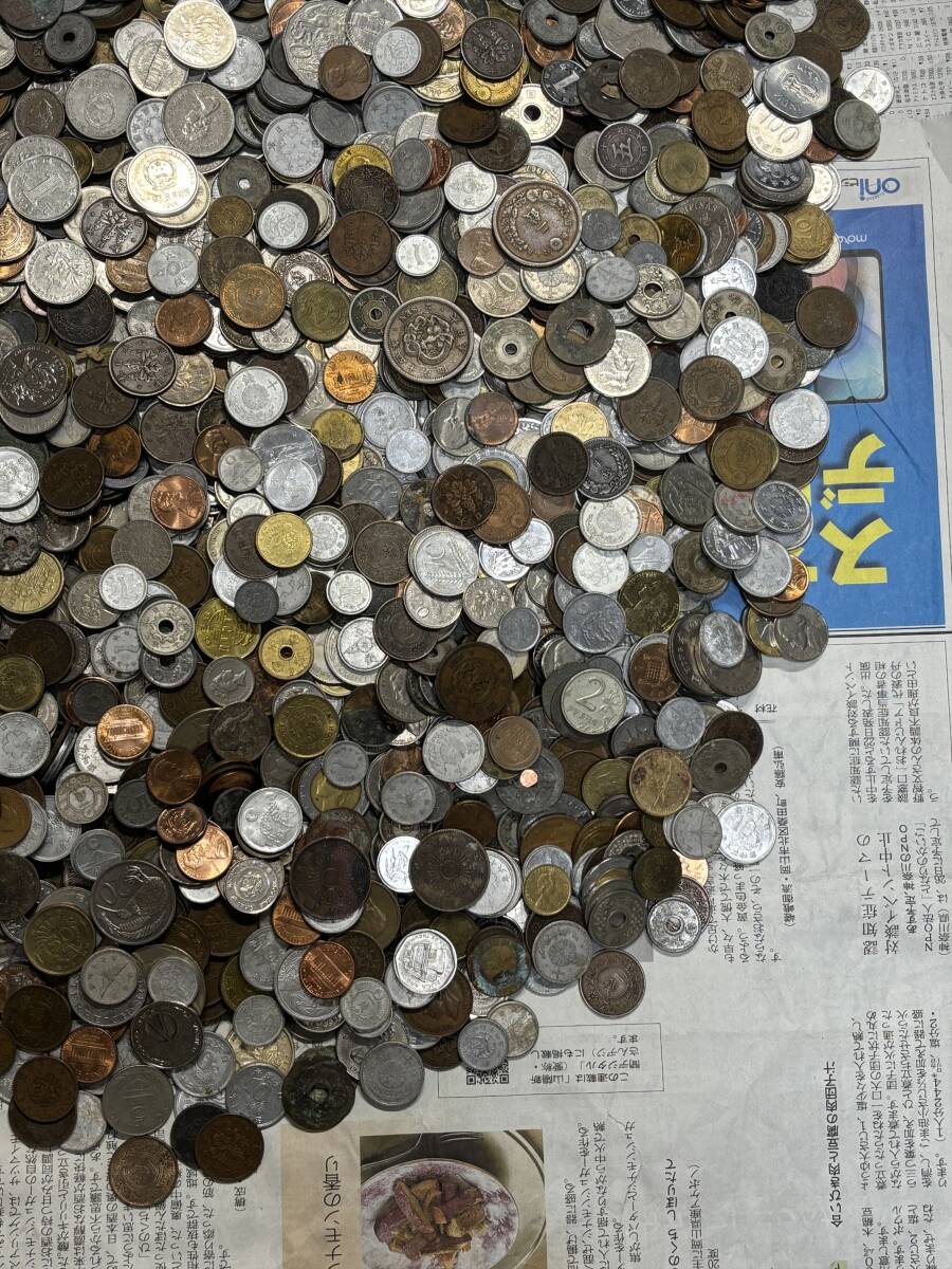 KA☆1円～ 1円～ 外国銭 海外 コイン まとめて 色々 古銭 紙 コイン