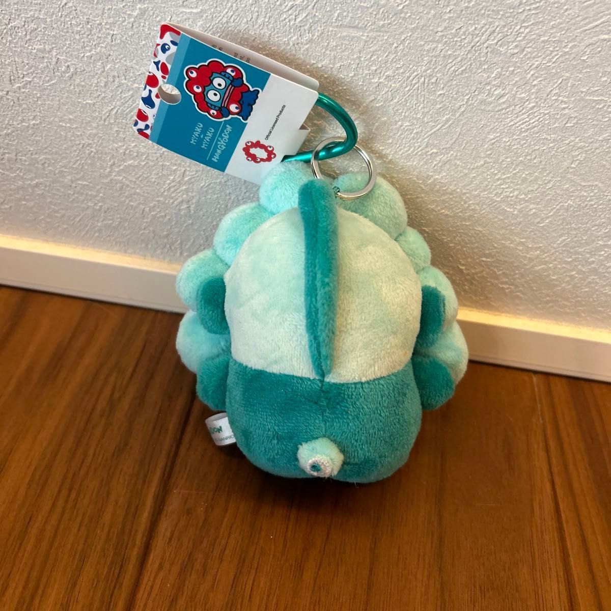 新品未使用 タグ付き 推しカラー ミャクミャク サンリオ ハンギョドン