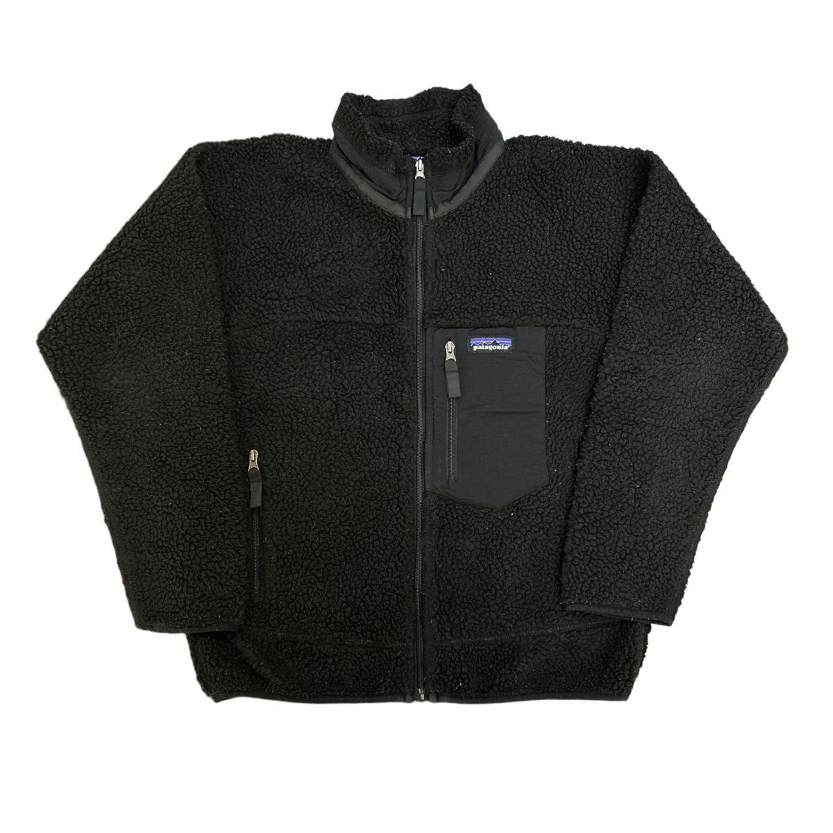 Patagonia レトロX フリースジャケット オールブラック ボアフリース