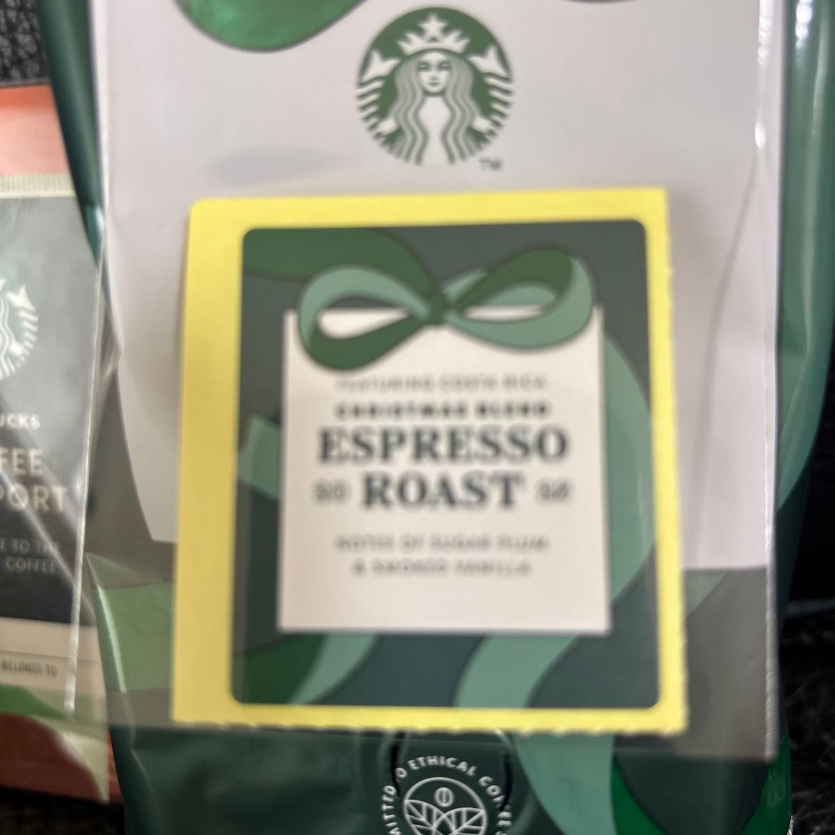 スタバ コーヒー豆 クリスマスブレンドエスプレッソロースト
