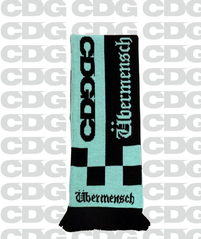 CDG G-DRAGON CHECKERED STOLE シーディージー コムデギャルソン