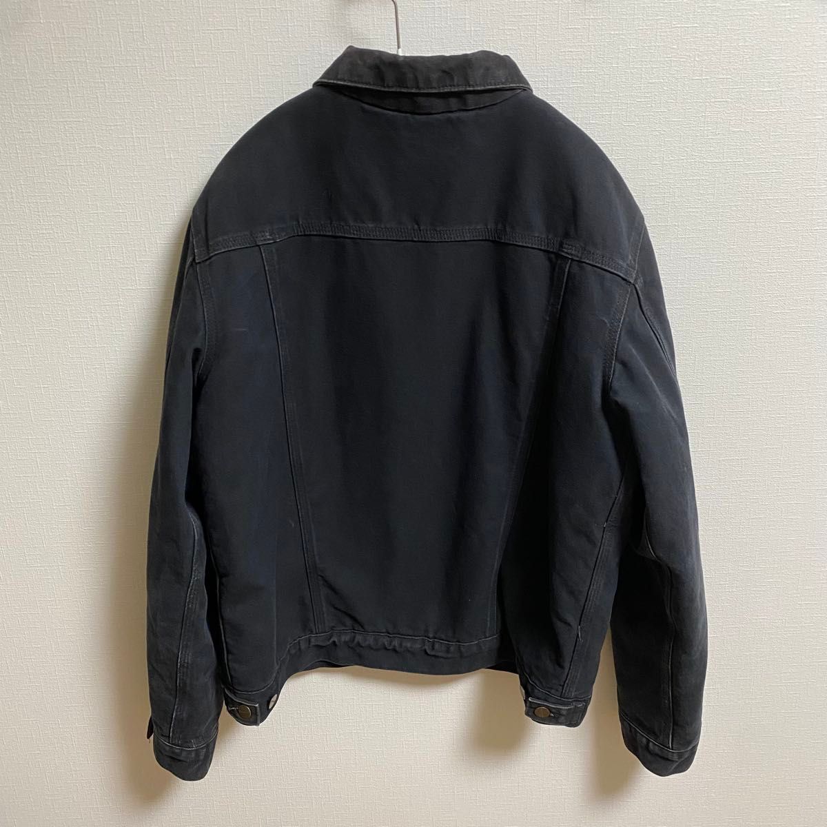 美品 Carhartt カーハート トラッカー ジャケット gジャン ブラック