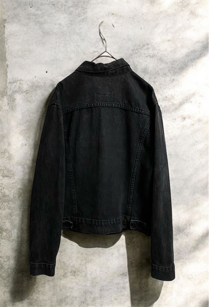 USA製 先染めブラック Levi's リーバイス デニムジャケット Gジャン