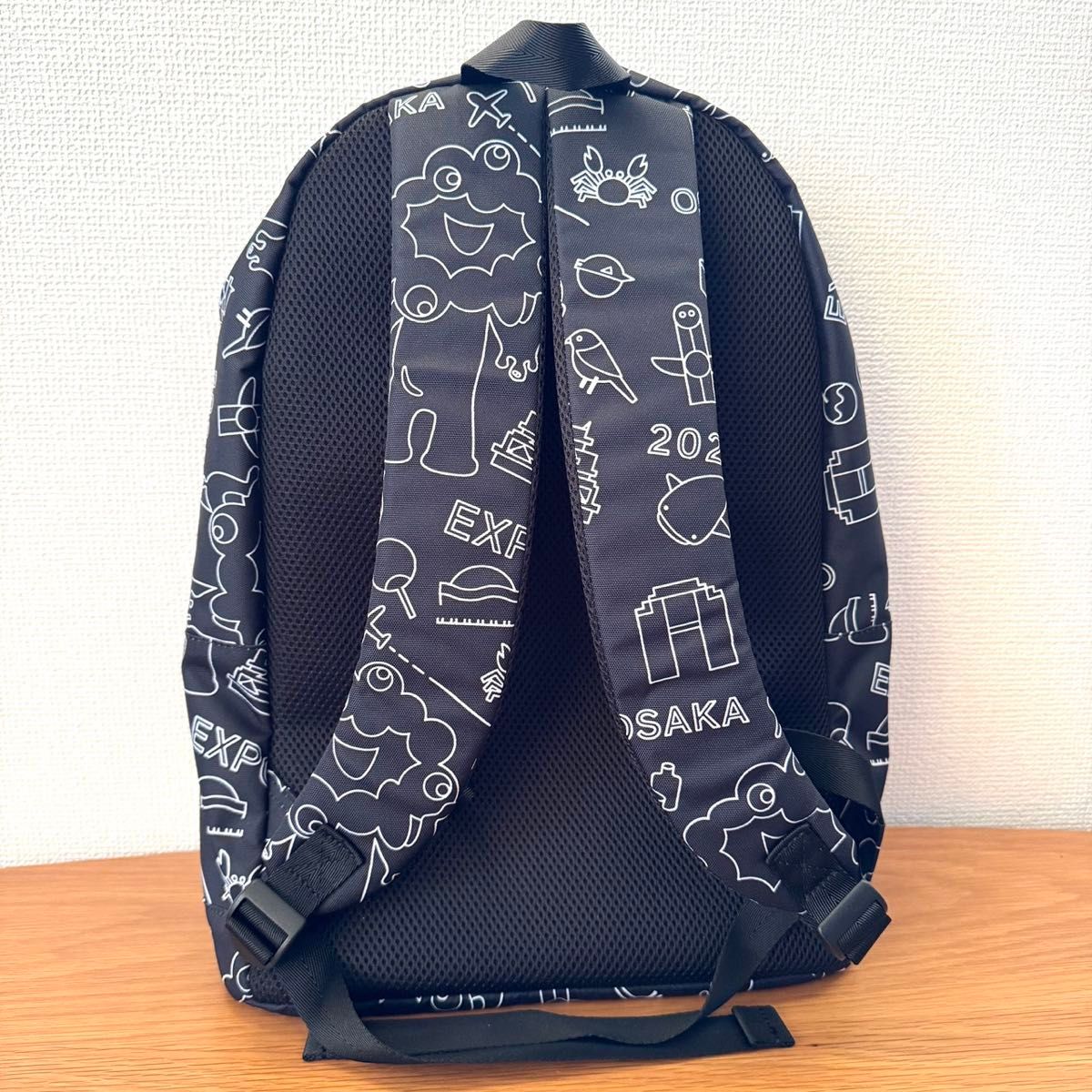 大阪・関西万博 ミャクミャク 総柄 CORDURA リュック 黒 大丸 EXPO2025