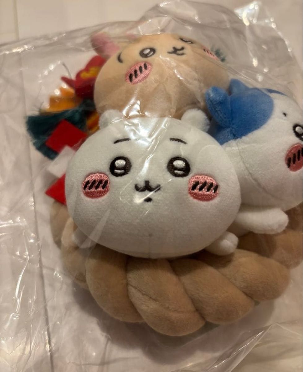 ちいかわ しめ縄なぬいぐるみ ちいかわ ハチワレ うさぎ マスコット