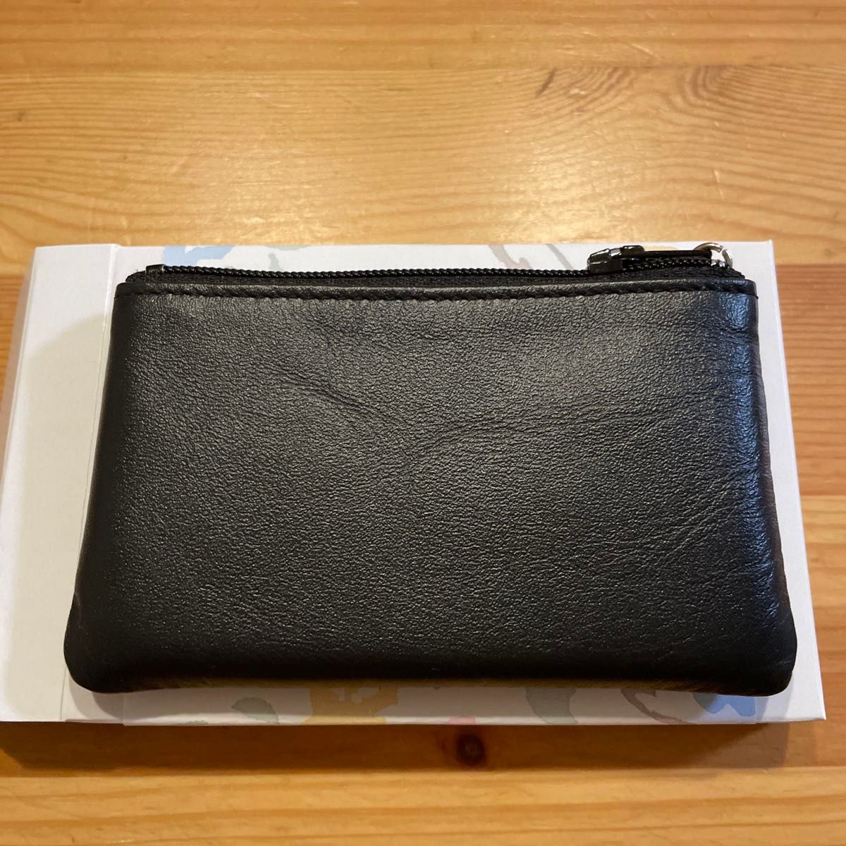 新品未使用 皇居財布 小銭入れ 黒 菊の御紋入り コインケース ブラック