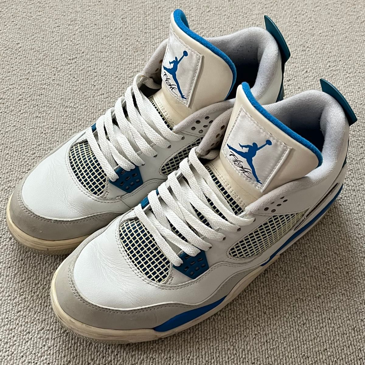 NIKE AIR JORDAN 4 RETRO INDUSTRIAL BLUE 28cm ナイキ エアジョーダン