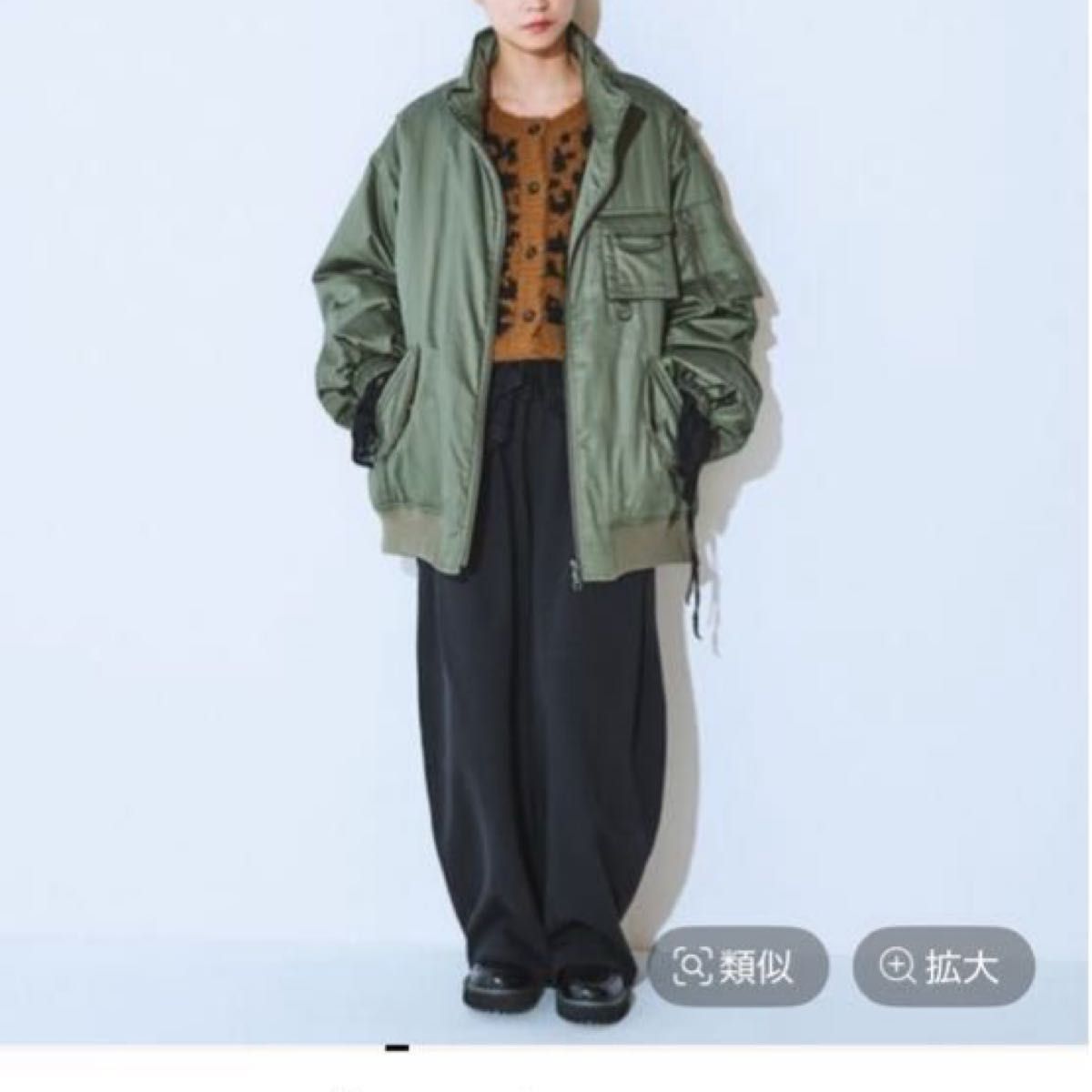 JEANASIS 【細部にまでこだわった万能アイテム】Army BIGブルゾン
