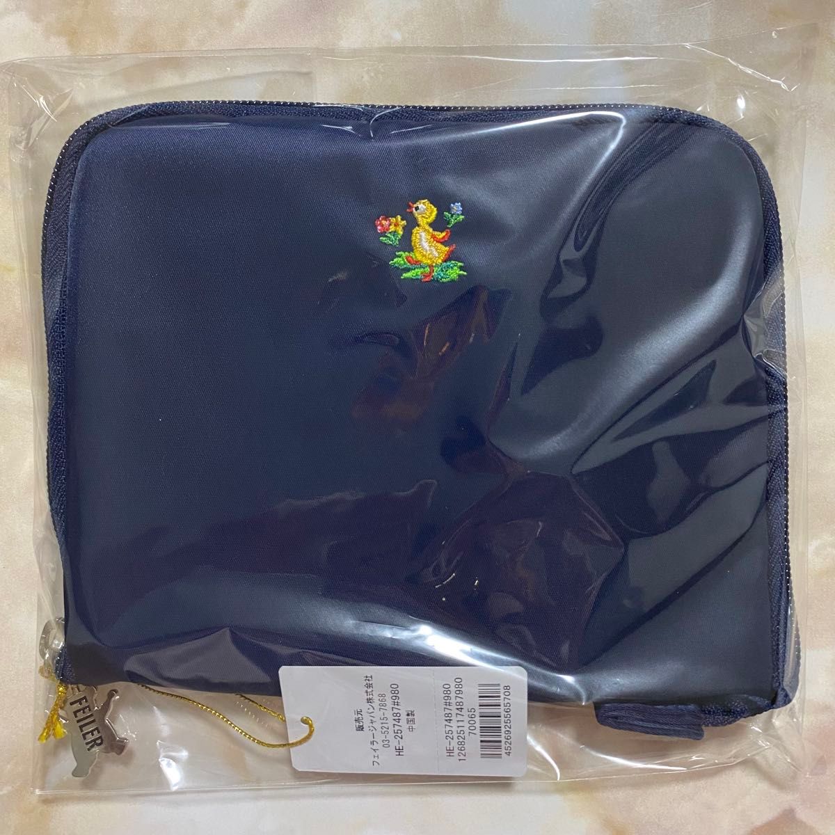 雑誌掲載 学校フェイラー ハイジ 携帯バッグ ネイビー ギンガム