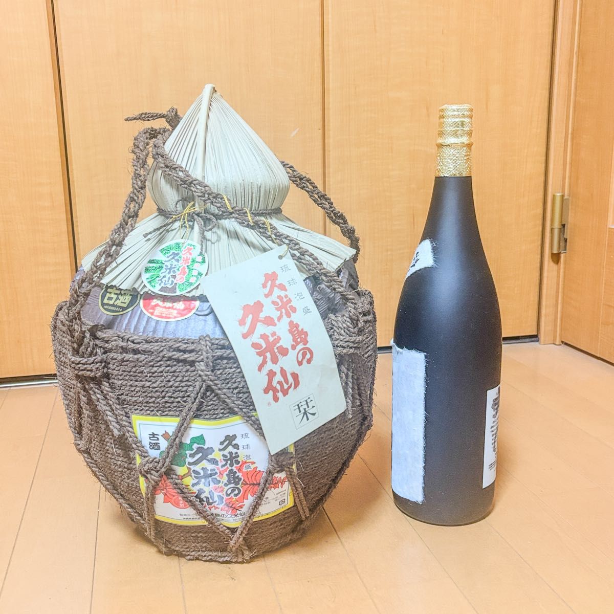 レア【未開封】 5升壺 43度 古酒 2008年詰口 実質20年 泡盛 久米島の