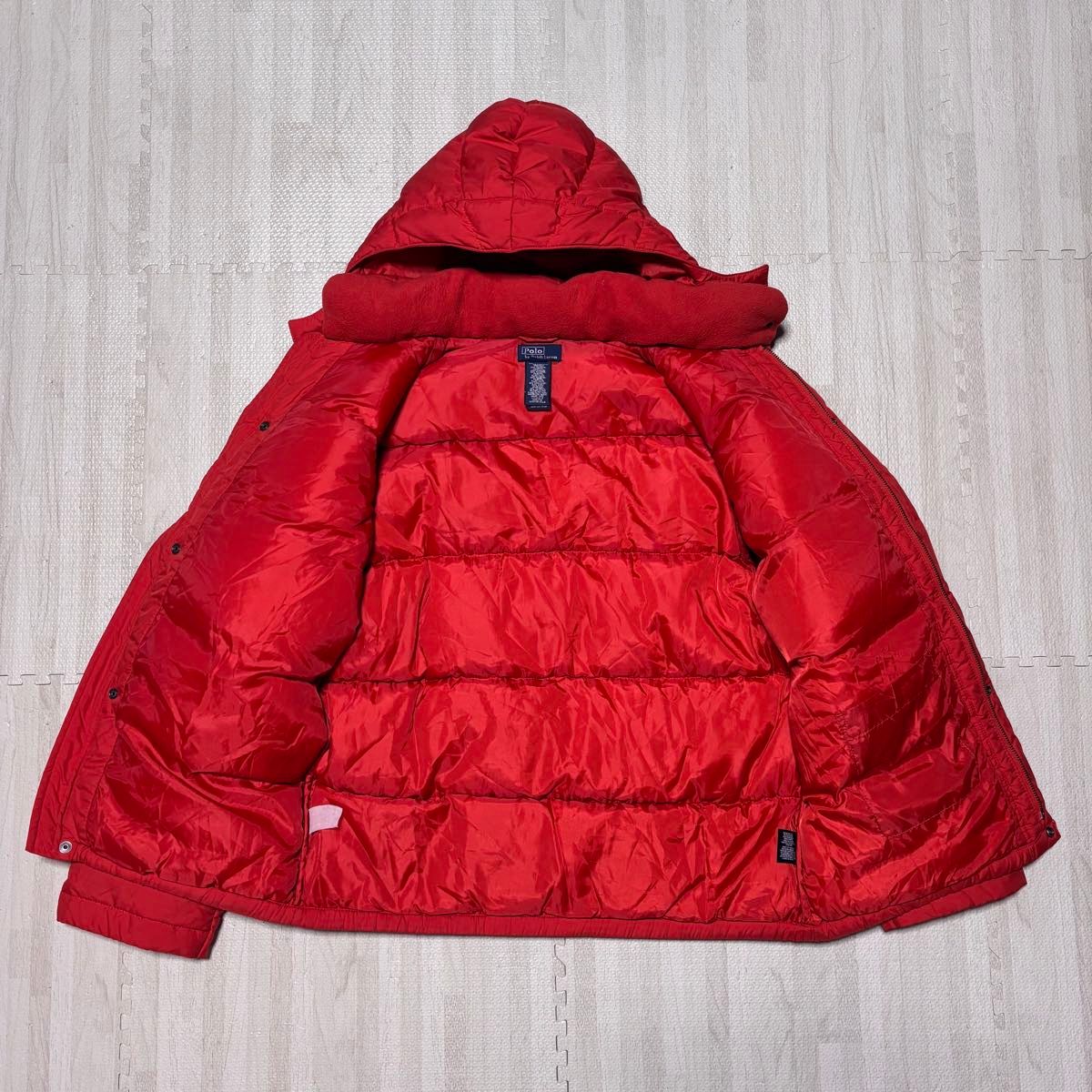 美品】ポロラルフローレン RALPH LAUREN ダウンジャケット フード