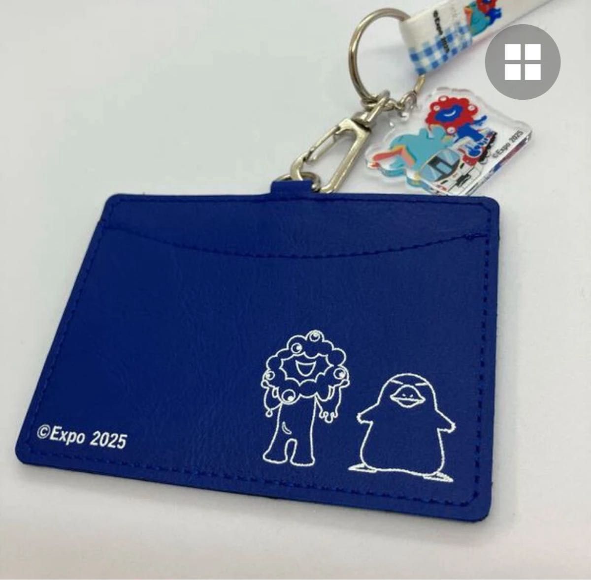 EXPO2025 ミャクミャク イコちゃん パスケース付きネックストラップ