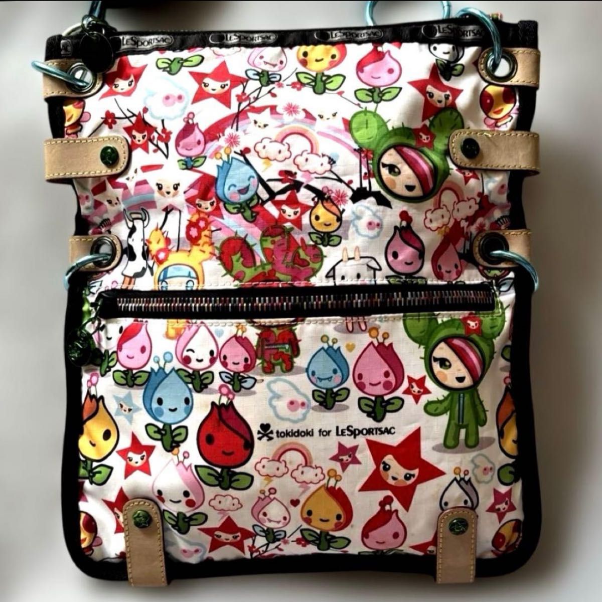 LeSportsac ×Tokidoki レスポ×トキドキ コラボショルダーバッグ マルチ