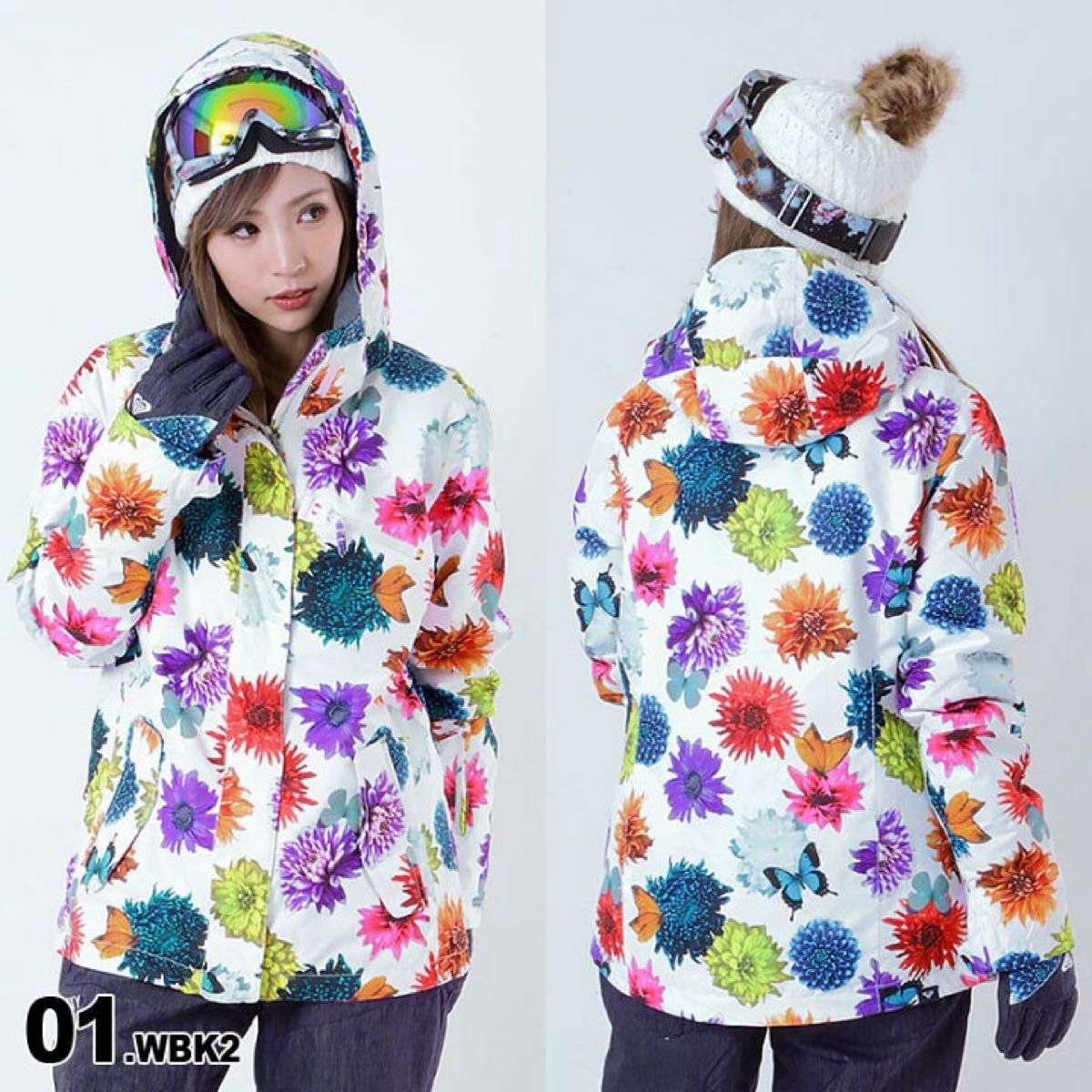 ROXY ロキシー×蜷川実花 コラボスキースノーボードウェア L MIKA