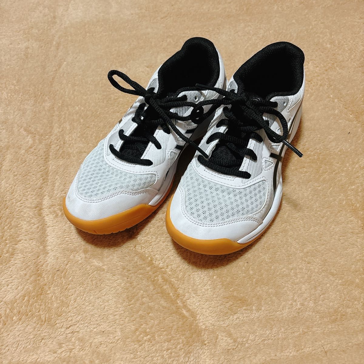 asics バレーボールシューズ 21 5cm ホワイト/ブラック｜Yahoo!フリマ