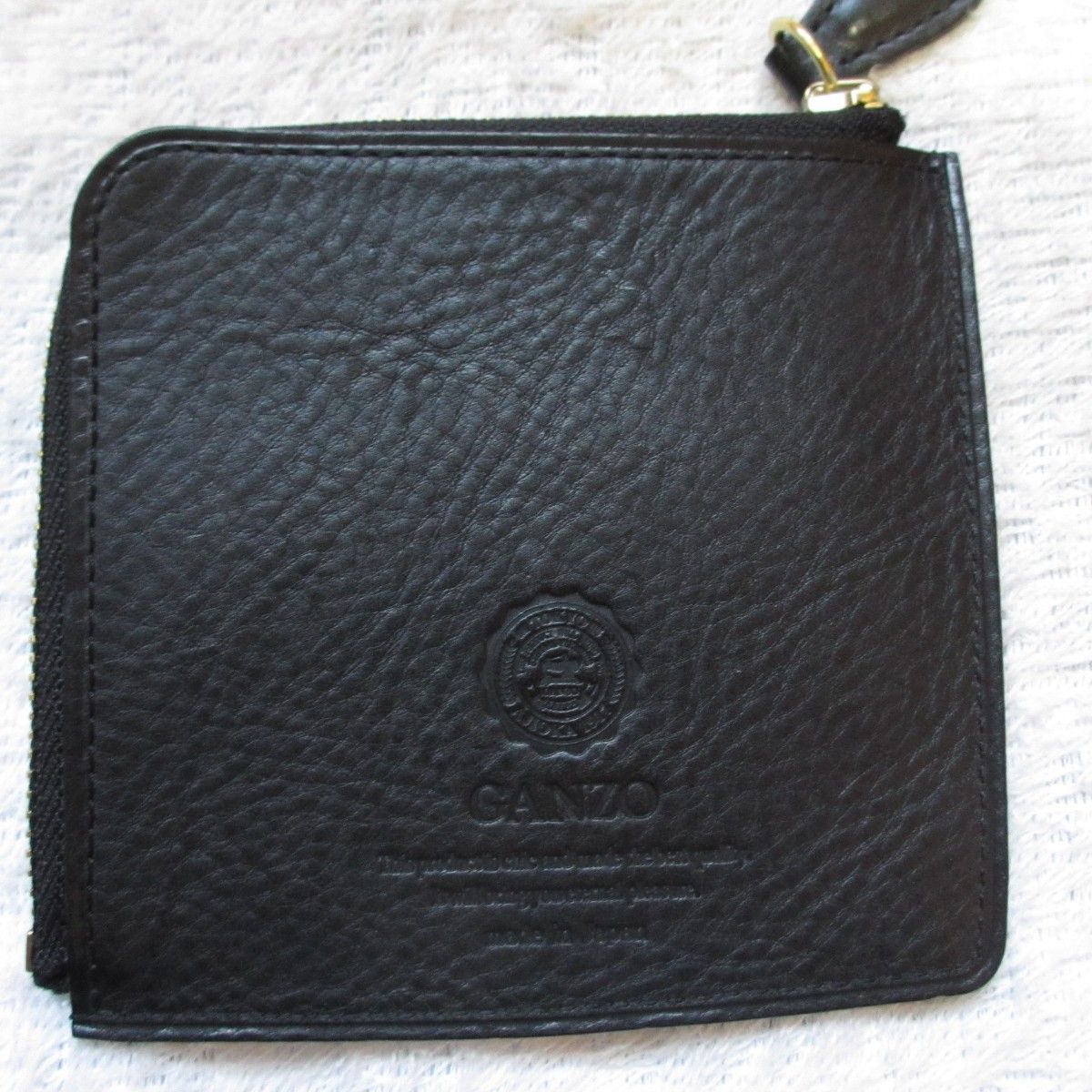 GANZO ガンゾ ミネルバナチュラル ZIP パース L字 コインケース 財布