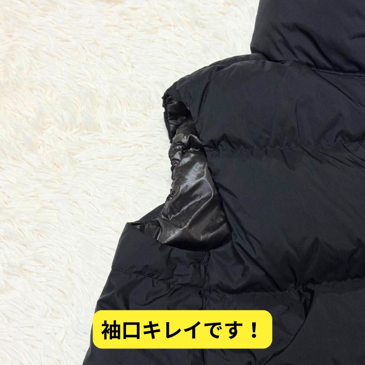 美品 ユニクロ +J ダウンボリュームベスト ジルサンダー ブラック M 極