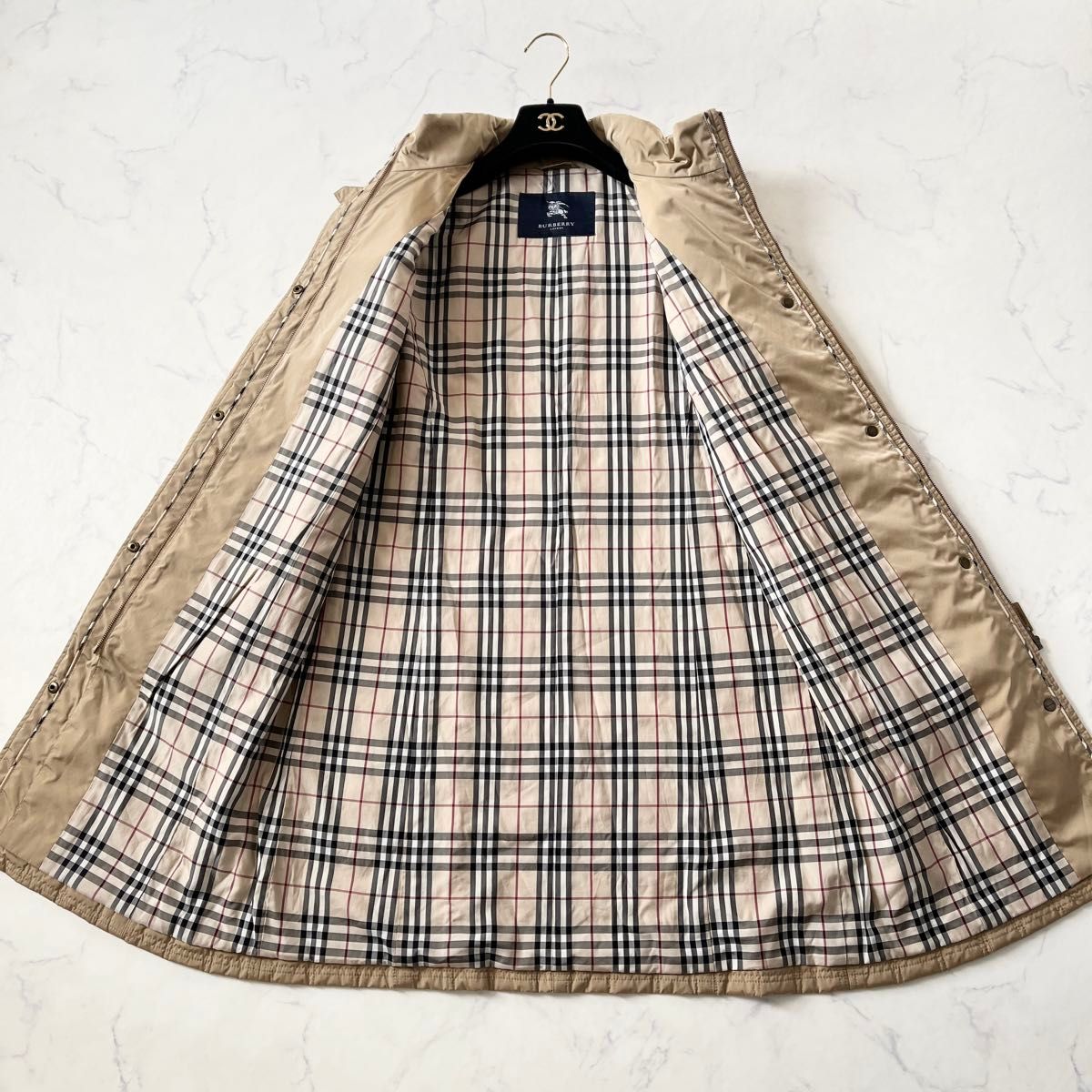 美品】BURBERRY LONDON バーバリーロンドン ノバチェック キルティング