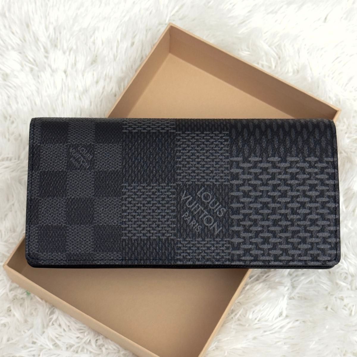 新品同様 ICチップ LOUISVUITTON ヴィトン ダミエグラフィット ルイ