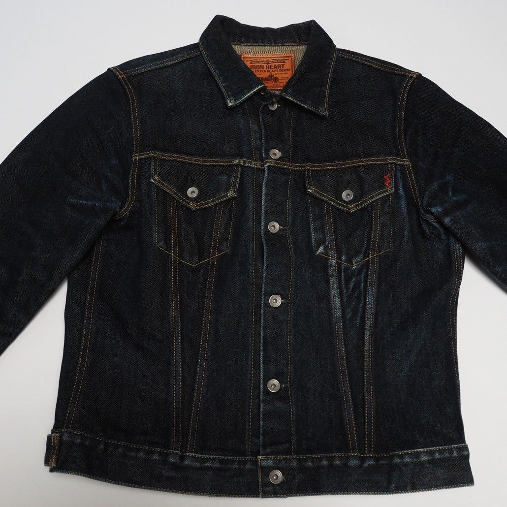 大きいサイズ44 IRON HEART アイアンハート 526J 21oz セルビッチ