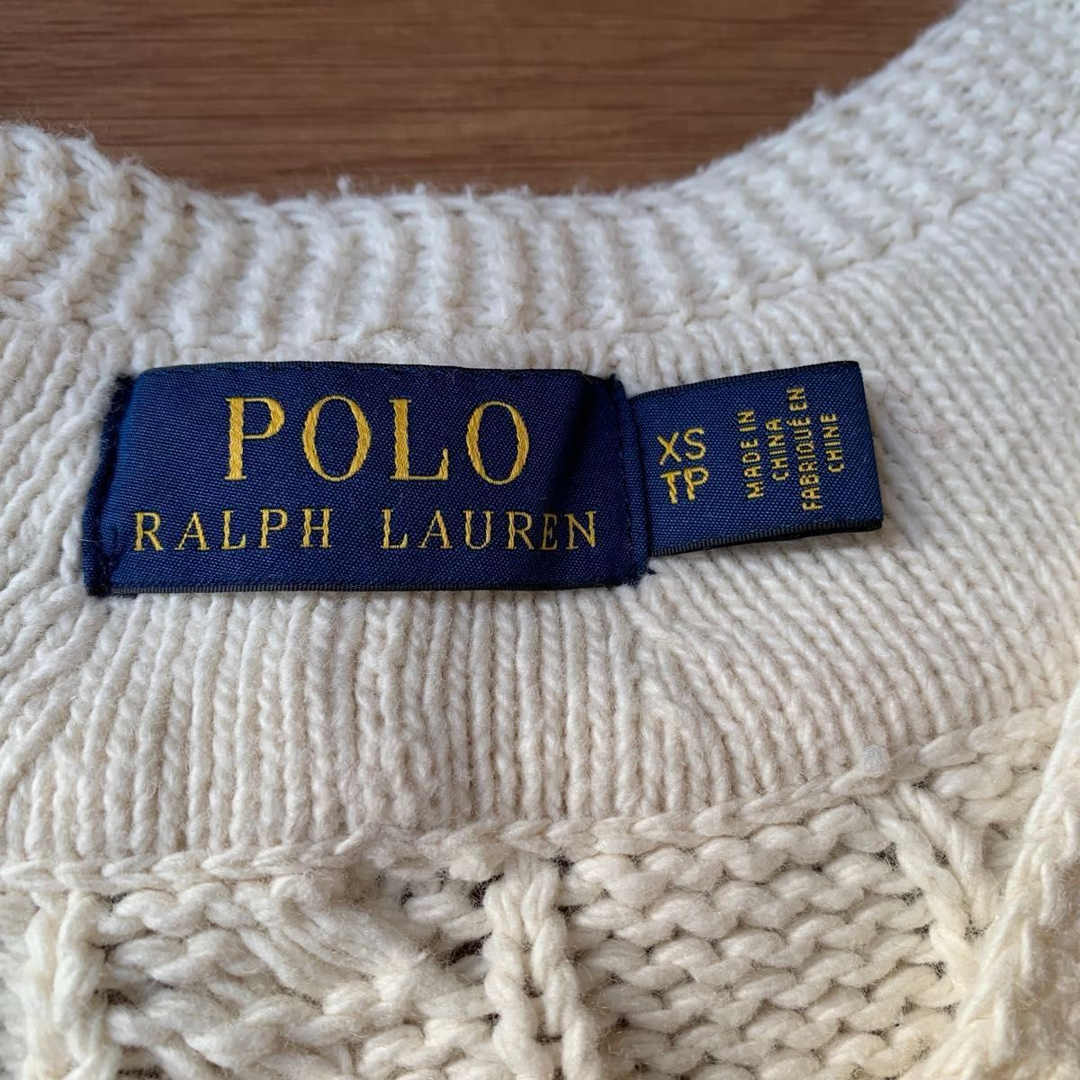 POLO RALPH LAUREN ポロラルフローレン カシミヤ混 コットンニット