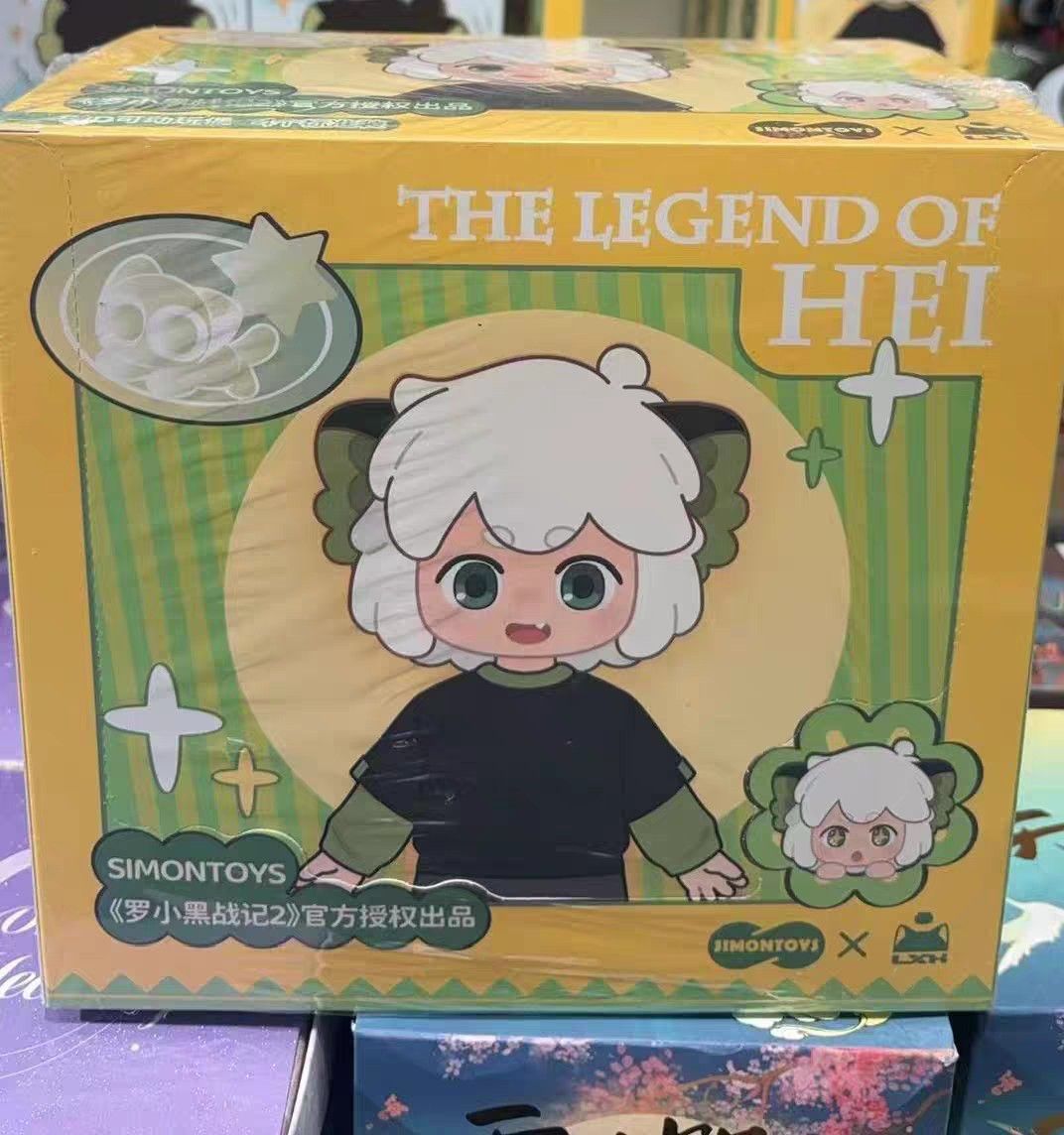 羅小黒戦記2 BJD 可動フィギュア 1BOX 4個入 全種セット 海外限定