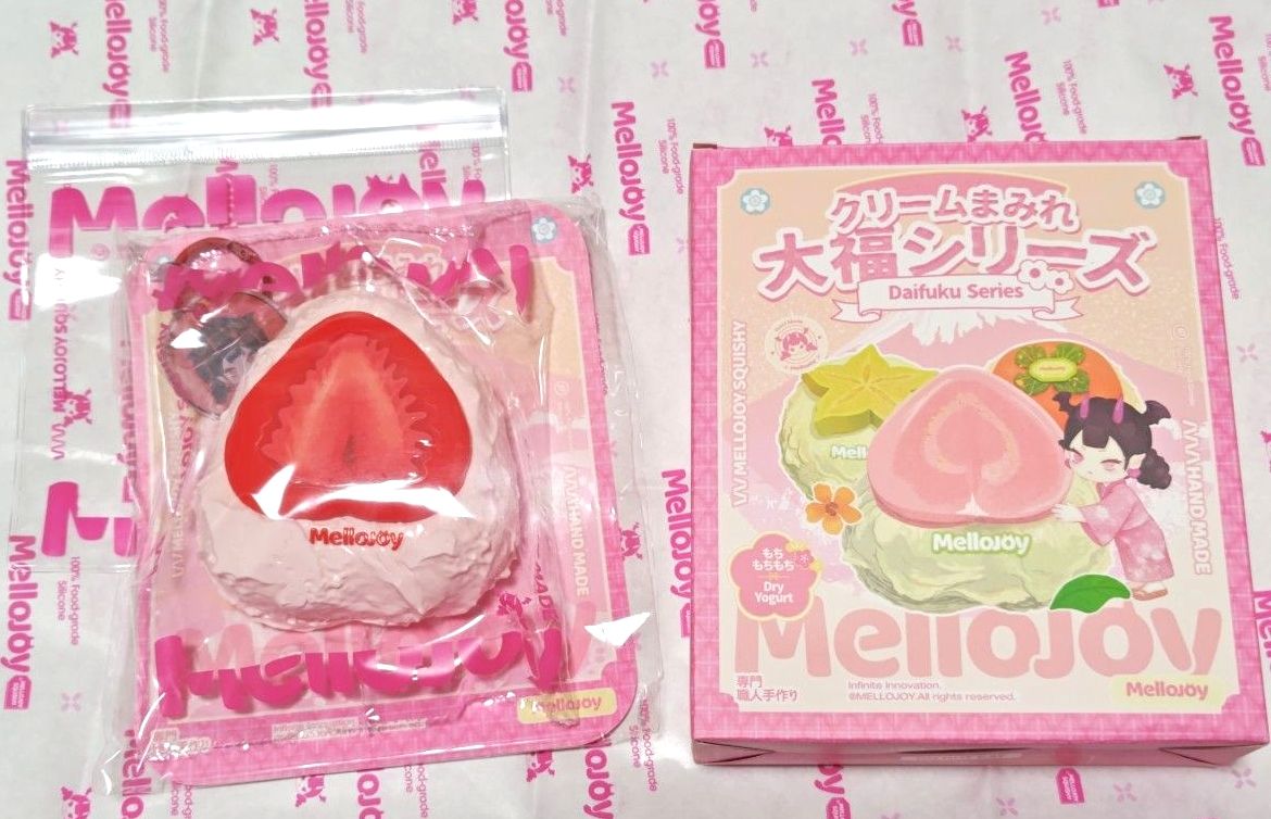Mellojoy クリームまみれ 大福シリーズ ストロベリー いちご
