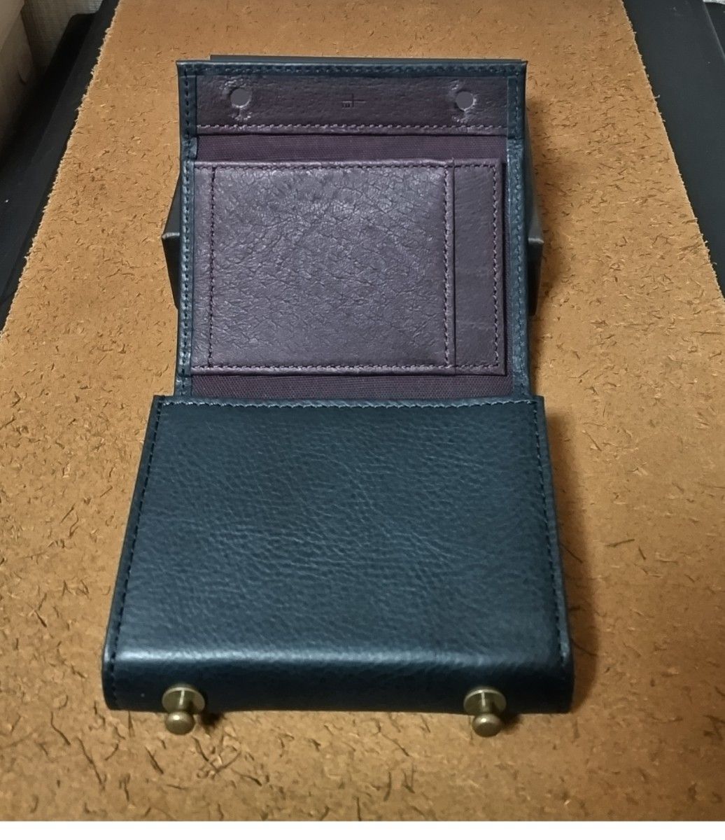 新品【エムピウ】ネイビー m+ ミッレフォッリエP25 ミネルバボックス