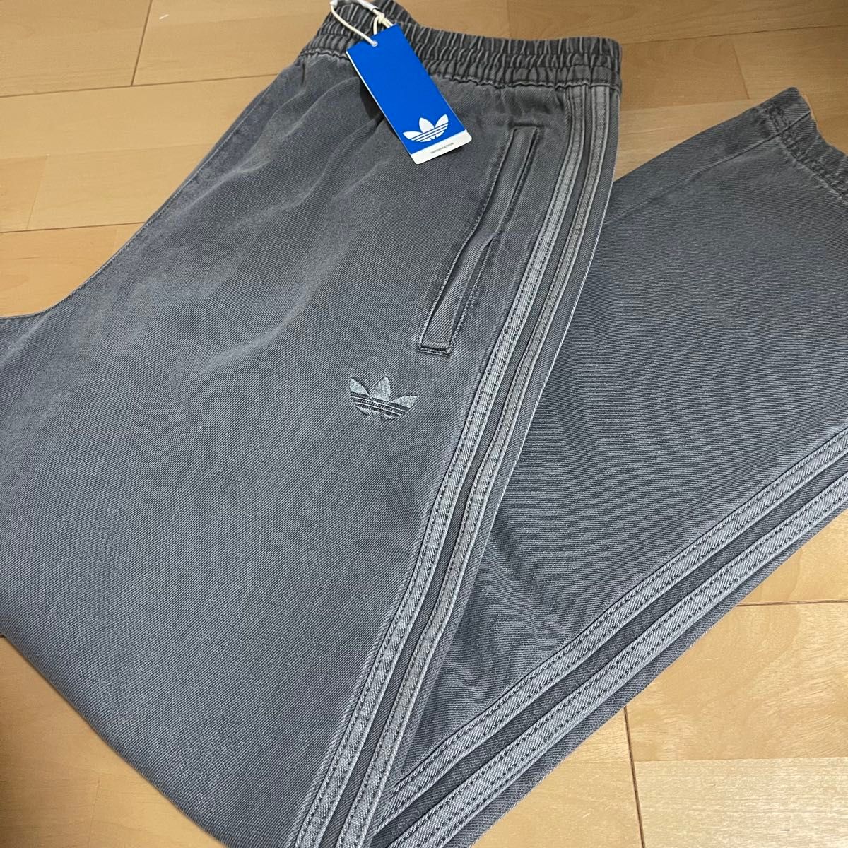 新品3XL】アディダス アディカラールーズトラックパンツデニムadidas