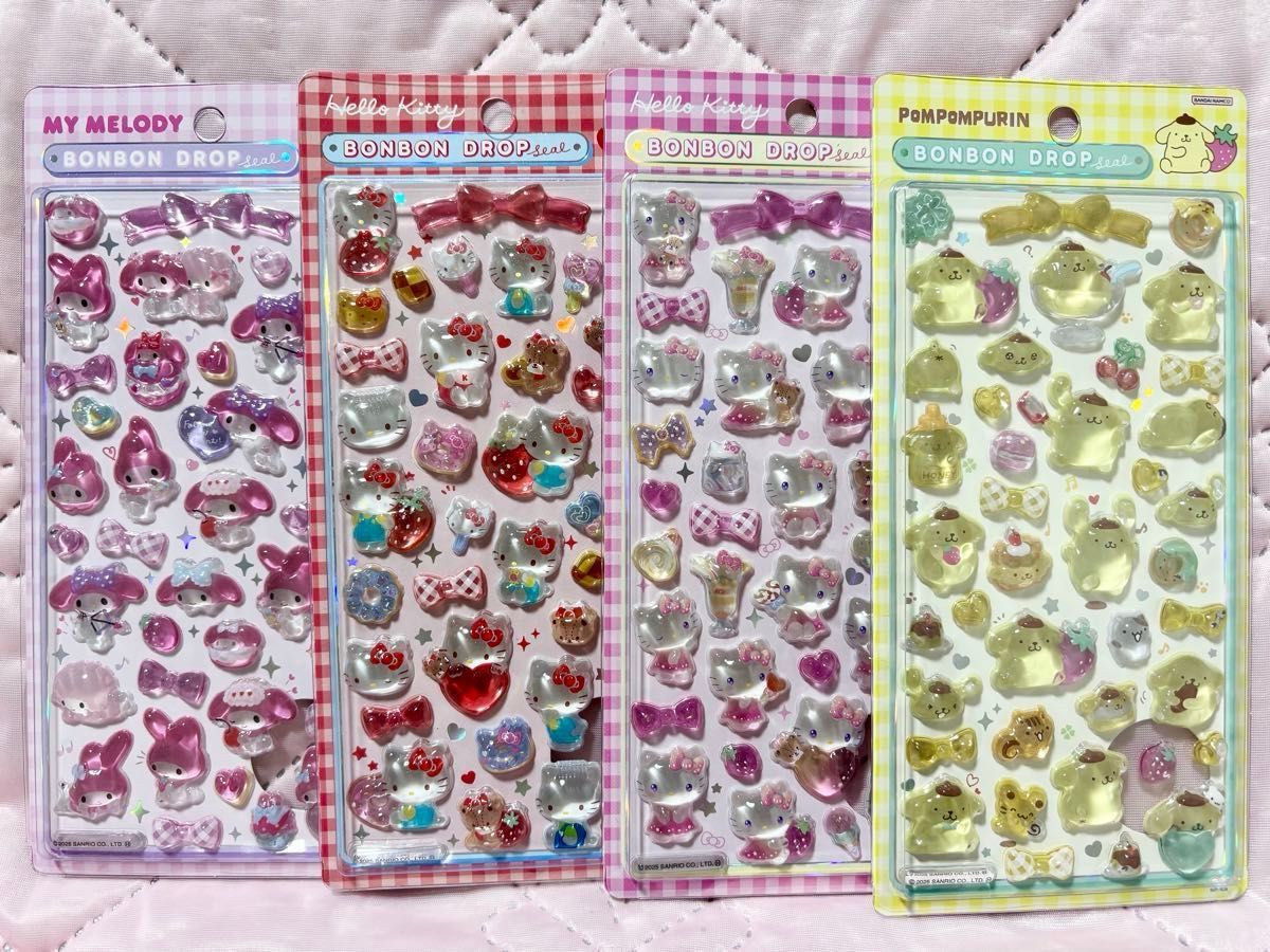 価格相談OK】正規品 サンリオ ボンボンドロップシール 第2弾