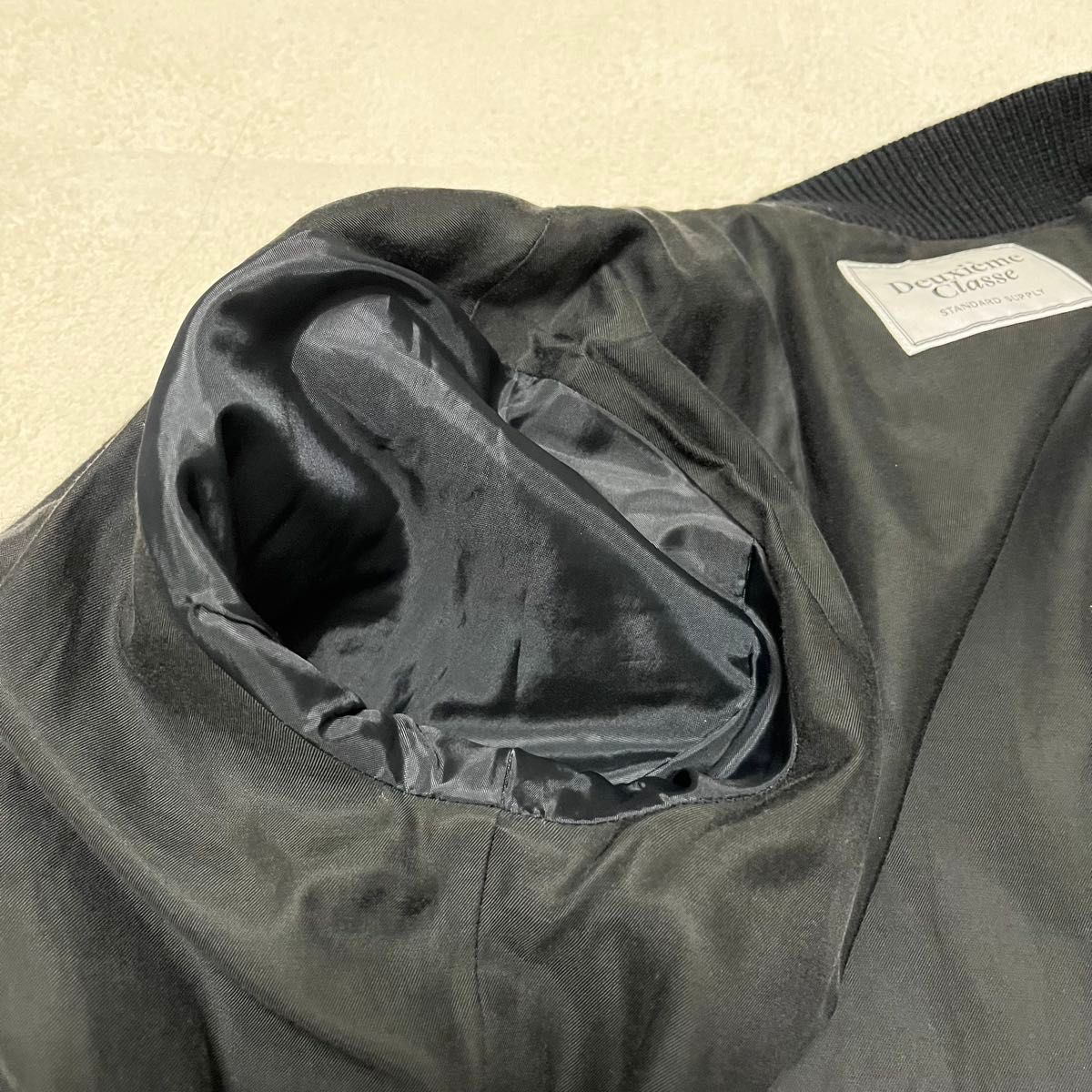 Deuxieme classe別注 シュタンバーム スタジャン レザー アンゴラ