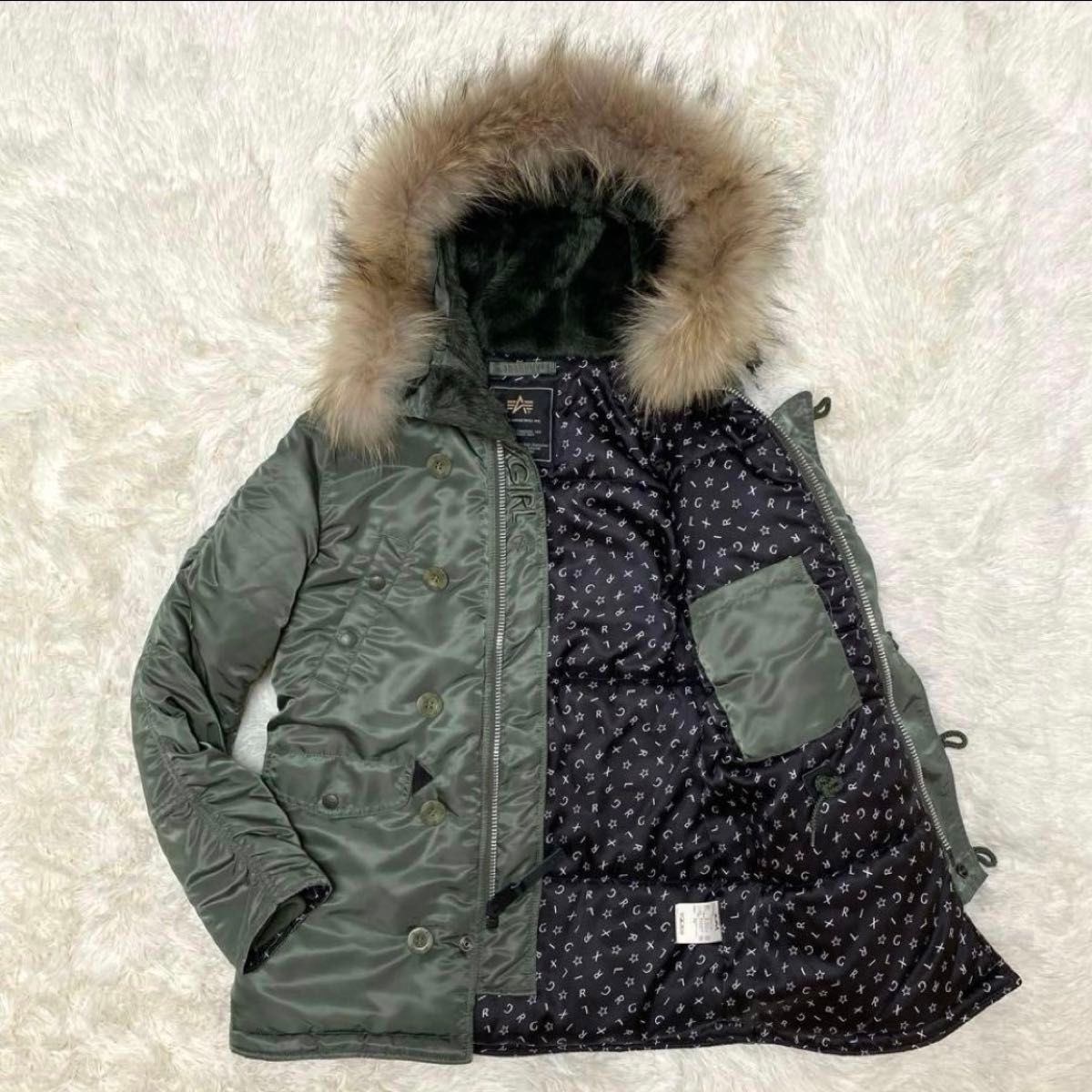 未使用級】X-girl ALPHA INDUSTRIES N-3B コラボ｜Yahoo!フリマ（旧