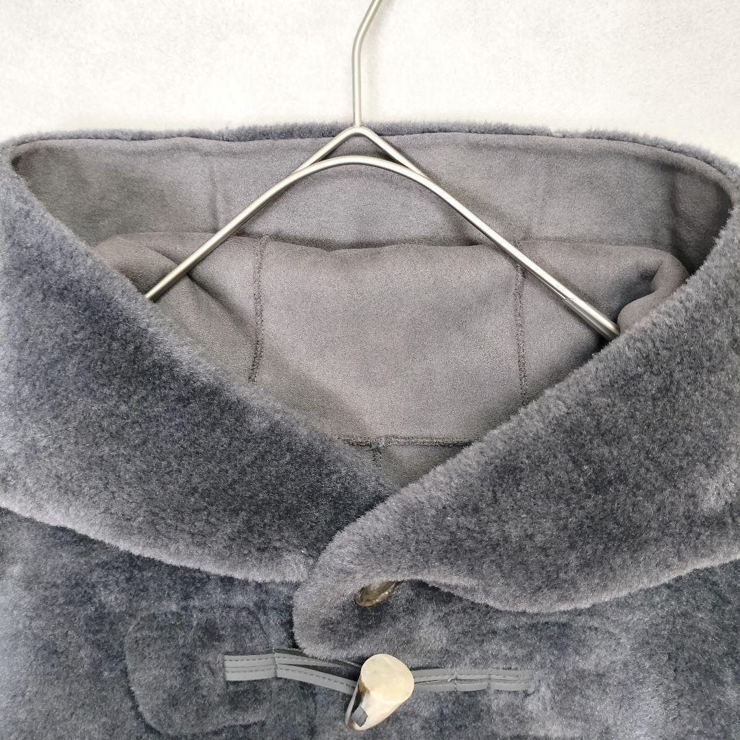 FURFUR ファーファー エコファーダッフルコート グレー ロング トグル