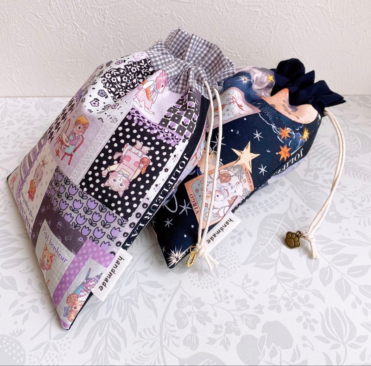 ハンドメイド 巾着袋セット ジョリーフルール マイリトルテイラー