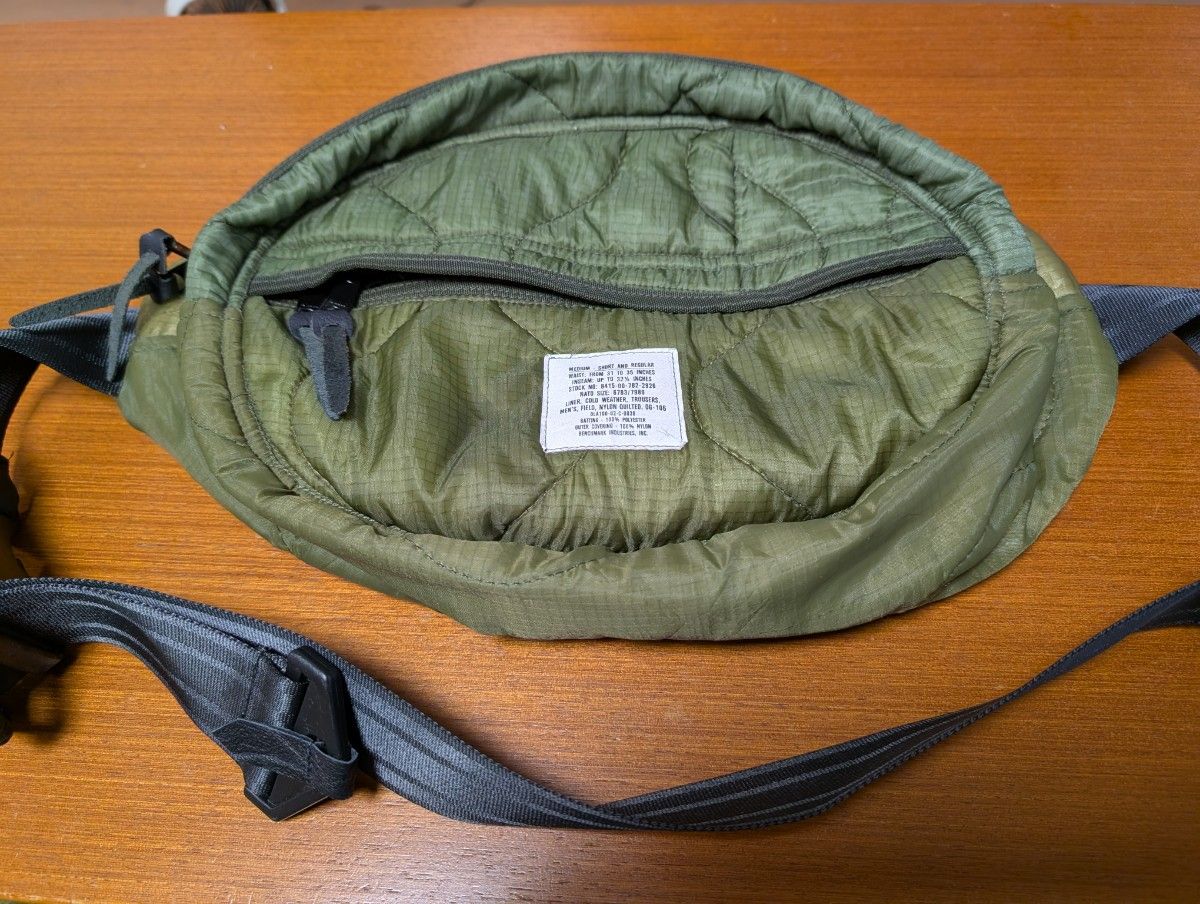 Us Customized US Military/M-65 Quilted Liner Body Bag キムタク 未
