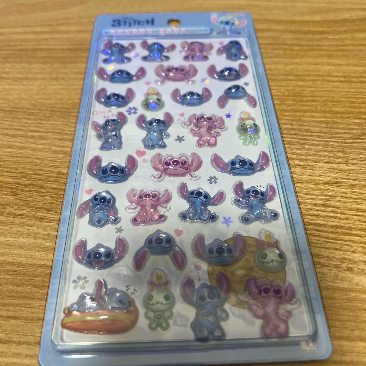 ズートピア スティッチ ボンボンドロップシールミニ スティッチ