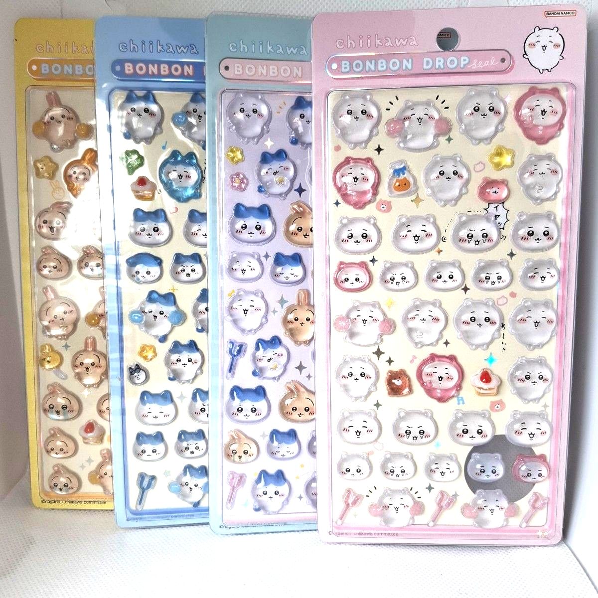 ちいかわ ボンボンドロップシール 4セット 正規品 第1弾｜Yahoo!フリマ