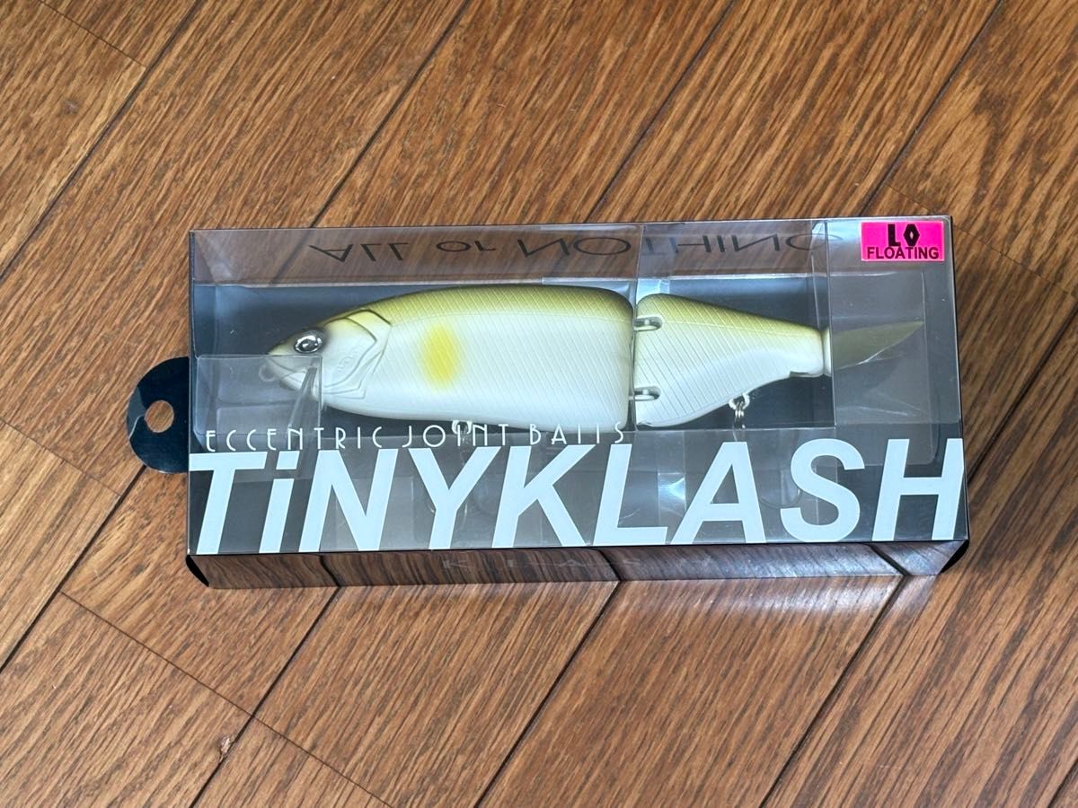 新品未使用DRT TiNYKLASH タイニークラッシュ Low マットパールアユ