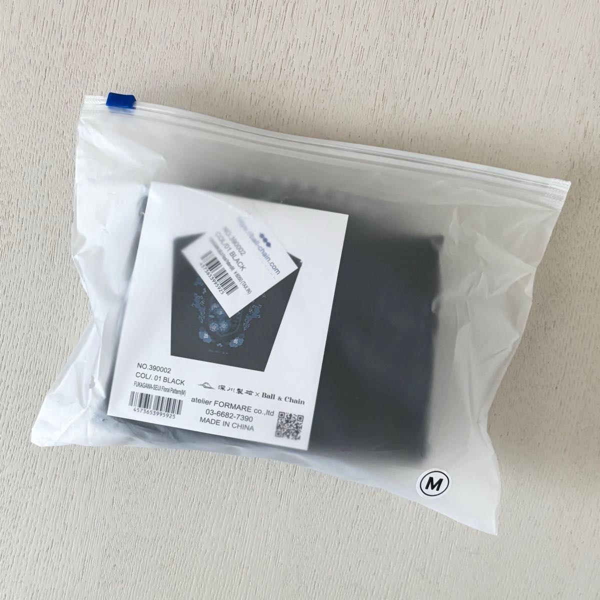新品】ボールアンドチェーン×FUKAGAWA 深川製磁花柄 コラボバッグ M