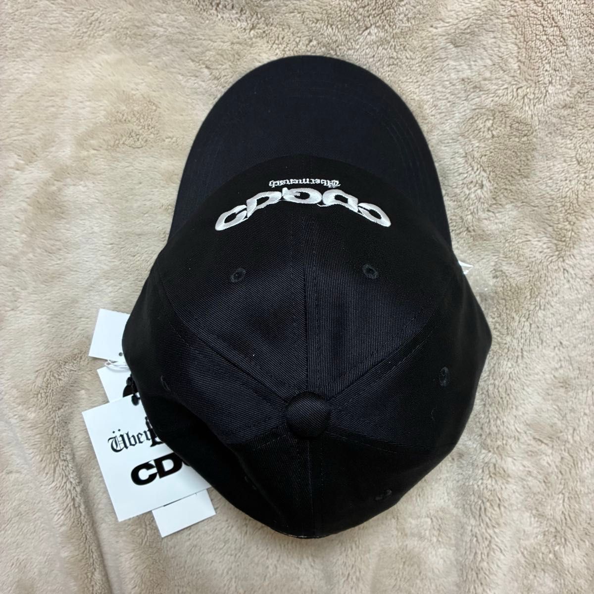 新品】CDG × G-DRAGON bermensch CLASSIC CAP ブラック